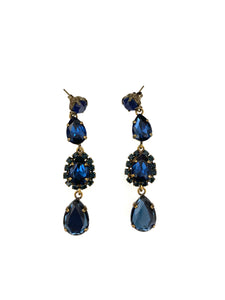 Blue earrings