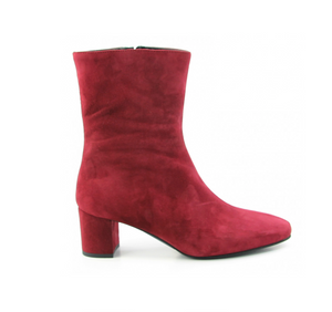 Suede ankle boots