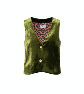 Velvet gilet