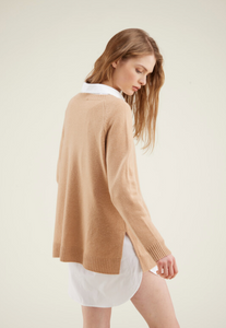 Camel sweater