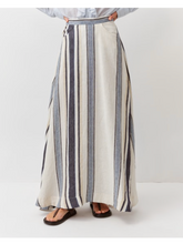 Load image into Gallery viewer, Stripes long skirt
