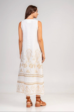Load image into Gallery viewer, Maxi embroidered dress
