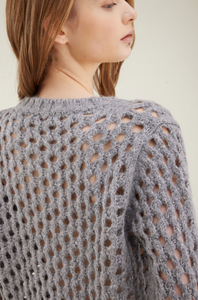 Micro-paillettes sweater