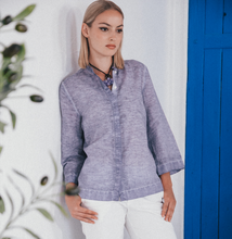 Carica l'immagine nel visualizzatore di Gallery, Linen cotton blend shirt
